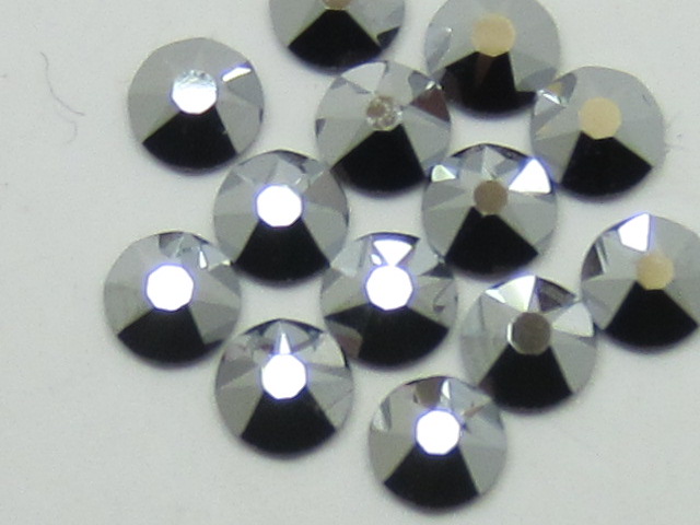 1 Gross 16ss LIGHT CHROME FLATBACK European Rhinestones